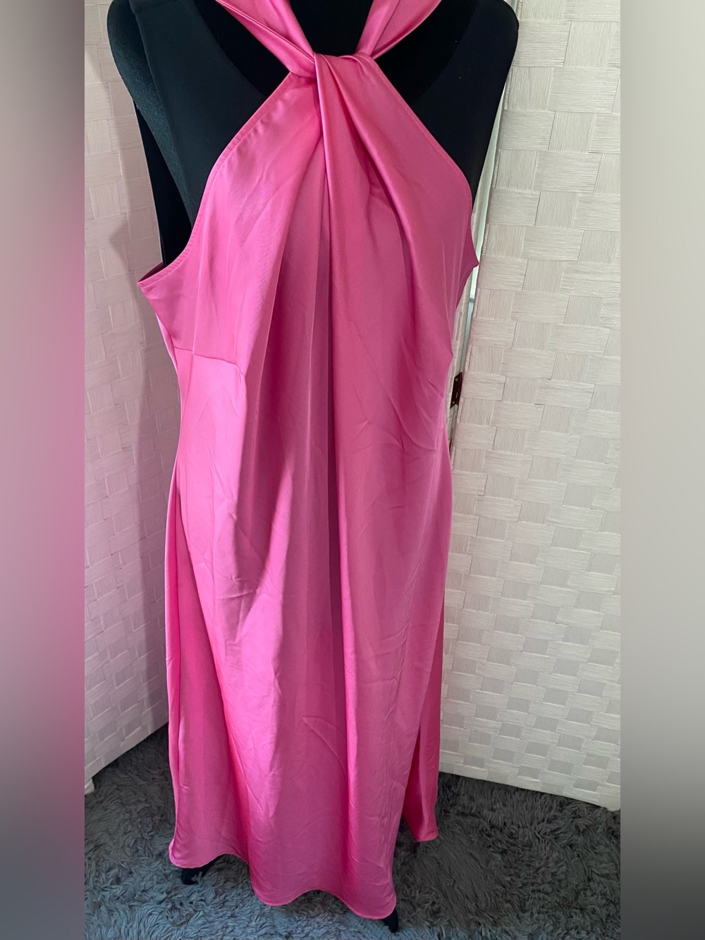 a new day Pink Halter-Style Maxi Dress - Picture 12 of 14